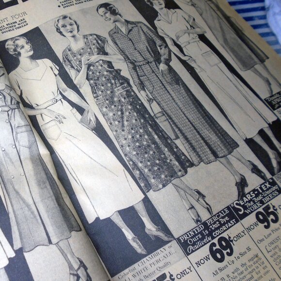 Vintage Sears Catalog 1932 - Picture 7 of 11